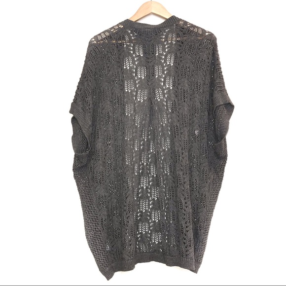 Xhilaration Women's Grey Cardigan Sweater - Size Large - Picture 2 of 3